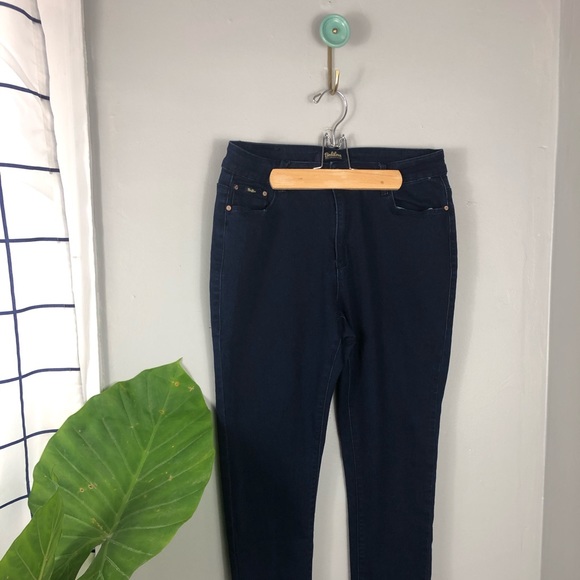 Bodilove Stretch Blue Jeans - Picture 1 of 6